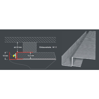 LED Trockenbauprofil DSL Flex 200cm
