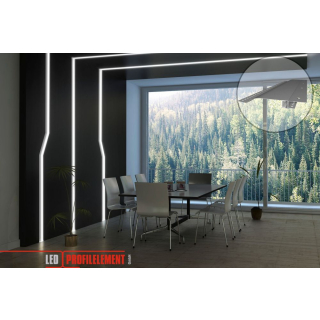 LED Trockenbauprofil R10 F 200cm