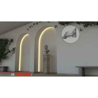 LED Tockenbauprofil SNL Flex 20mm 200cm