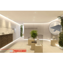 LED Putzprofil SNL Mauerwerkmontage 70mm 200cm