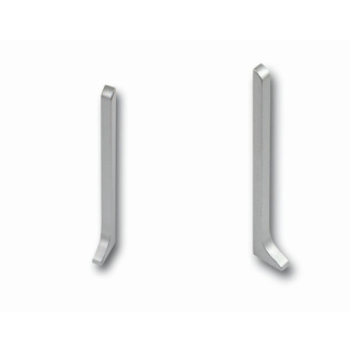 Endkappen für Sockelleiste Aluminium