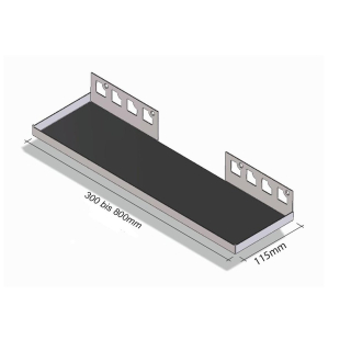 Duschregal Edelstahl befliesbar 600x115mm