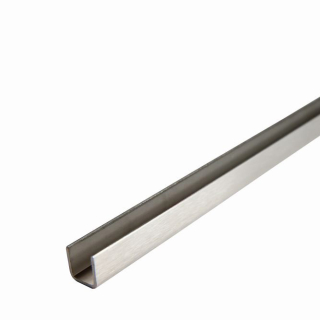 U-Profil fr Glastrennwand 220cm