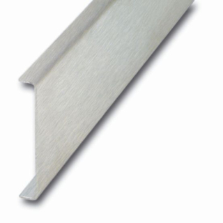 Deko-Wandprofil Edelstahl 125cm