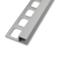 Quadratprofil Alu silber eloxiert matt 9mm 250cm
