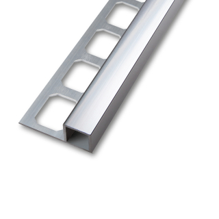Quadratprofil Alu silber hochglanzeloxiert 250cm