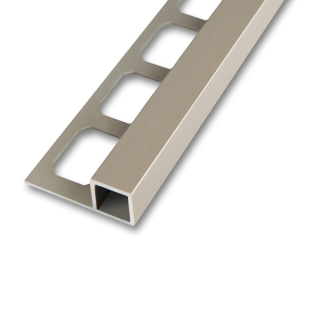 Quadratprofil Alu titan eloxiert matt 250cm