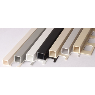 Quadratprofil Kunststoff farbig 250cm