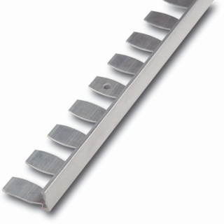 Flexibles biegsames Winkelprofil Alu natur