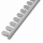 Flexibles biegsames Winkelprofil Alu silber eloxiert 250cm