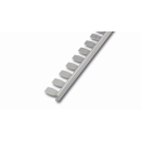 Flexibles biegsames Winkelprofil Alu silber eloxiert 10mm...