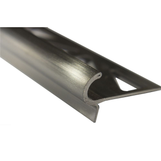 Treppenstufenprofil Florentiner Design Edelstahl gebrstet 250cm