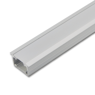 LED Alu Wandprofil mit Kante 250cm