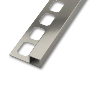 Quadratprofil Alu titan hochglanzeloxiert 250cm