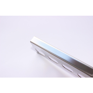 Quadratprofil Edelstahl glnzend 300cm