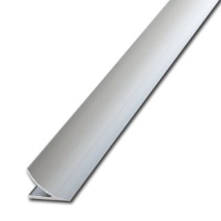 Randfugenabdeckprofil Alu silber eloxiert 250cm