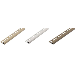 Quadratprofil Alu Struktur beige 250cm