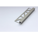 Quadratprofil Alu titan eloxiert matt 10mm 250cm