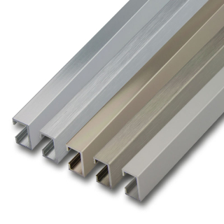 Trenn Dekoprofil Alu 15mm 250cm