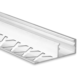 LED Stripe & Zubehör Aluminium Leiste 2,5m Fuchs LED Fliesenschiene inkl 