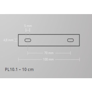 PL10.1 LED Montagetool für PL Profile 10cm gebohrt