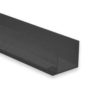 TBP1 LED Profil Trockenbau schwarz 200cm