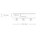 TBP2 LED Trockenbau Vouten Profil 200cm