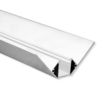 LED Trockenbauprofil 6x1 Meter AluProfil für LED-Streifen,Trockenbau-Aluminium-LED-Profil,LED-Streifen Diffusor Profil für Wände und Decken 