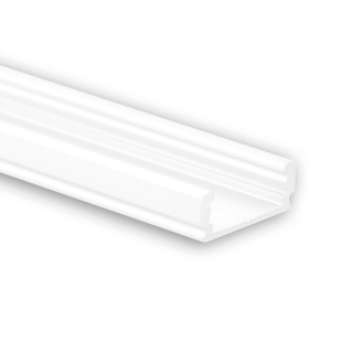 PL1 Flaches LED Profil Alu weiß 200cm