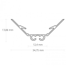 PO5 LED Inneneck Profil 200cm