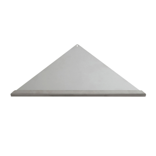 Duschablage Edelstahl Quadrat befliesbar zum Nachrüsten gleichschenklig