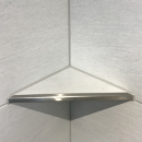 Duschablage Edelstahl Quadrat befliesbar zum Nachrüsten gleichschenklig