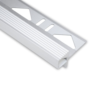 LED Treppenstufenprofil Alferprostep 250cm Alu silber eloxiert Set