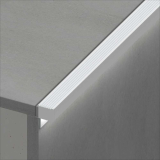 Eckstck fr LED Treppenstufenprofil Alferprostep