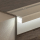 LED Treppenkantenprofil silber eloxiert nachträgliche Montage 250cm