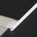 LED Treppenkantenprofil Alferstep 250cm silber eloxiert 12,5mm Set