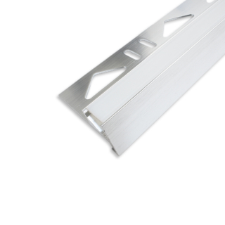 LED Treppenkantenprofil Alferstep 250cm chrom gebürstet 10mm