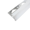 LED Treppenkantenprofil Alferstep 250cm chrom gebürstet 10mm Set