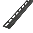 U-Profil mit Geflle fr Glastrennwand Edelstahl schwarz...