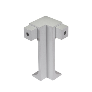 LED Sockelleiste Const Alu Aueneckstck silber