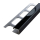 Quadratprofil Edelstahl schwarz glänzend 250cm