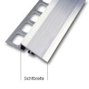 Rampenprofil Alu Natur 250cm