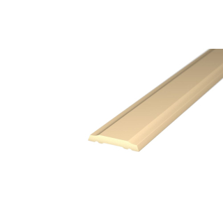 Weich-PVC-Einlage für Kombiprofile glatt beige 1m