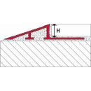 Rampenprofil Alu Natur 250cm 12,5mm