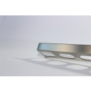 Fliesenschiene Winkelprofil Edelstahl gebürstet 250cm 11mm MatSt. 0,8 mm