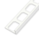 Winkelabschlussprofil Alu pulverbeschichtet 250cm weiss 11mm