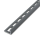 Winkelabschlussprofil Alu Struktur 250cm grau metallic