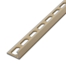 Winkelabschlussprofil Alu Struktur 250cm sand