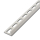 Winkelabschlussprofil Alu Struktur 250cm dolomit 10mm