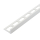Winkelabschlussprofil Alu Struktur 250cm arctic